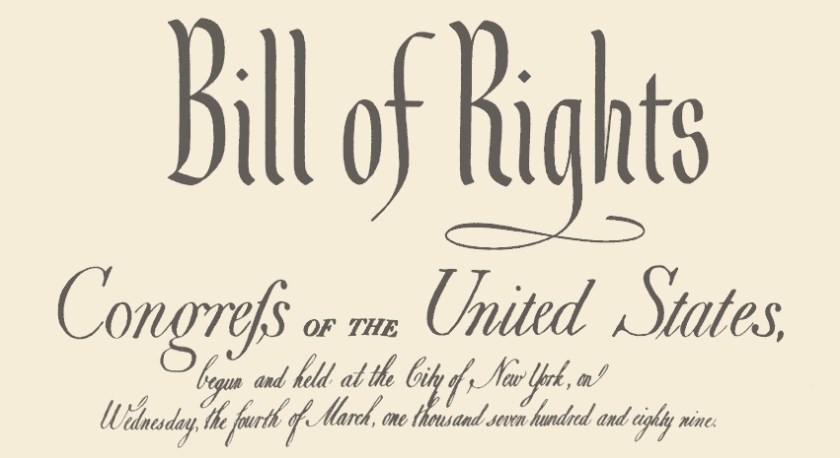 Bill of Rights US Constitution